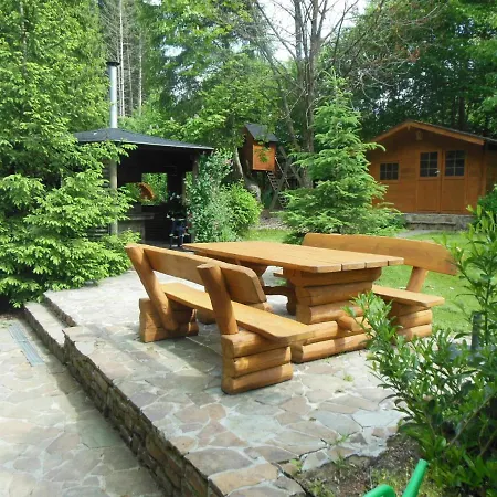 Authentic In With Private Fish Pond Chalet *