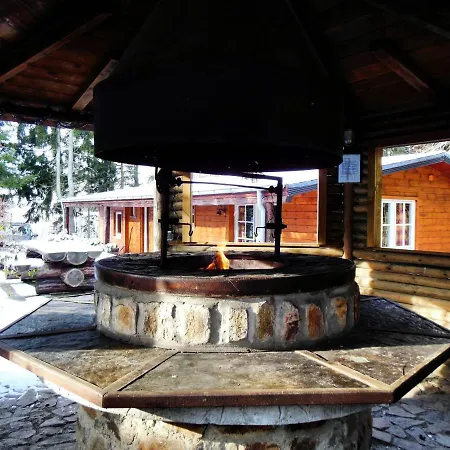 Authentic In With Private Fish Pond Chalet
