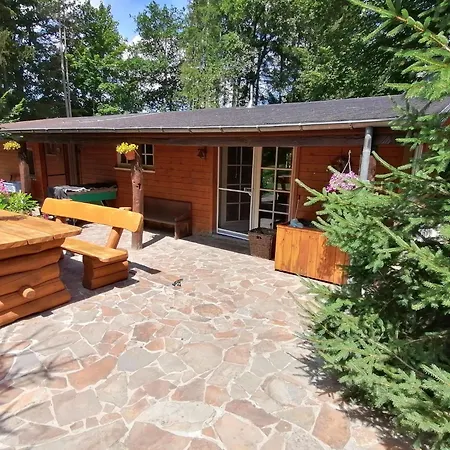 Authentic In With Private Fish Pond Chalet Wibrin