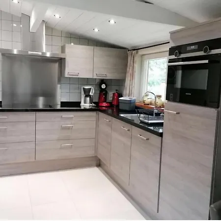 Authentic In With Private Fish Pond Chalet